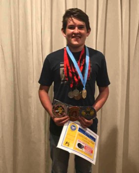 Ethan Hewett - Winner 2018 Canberra Queens C Grade